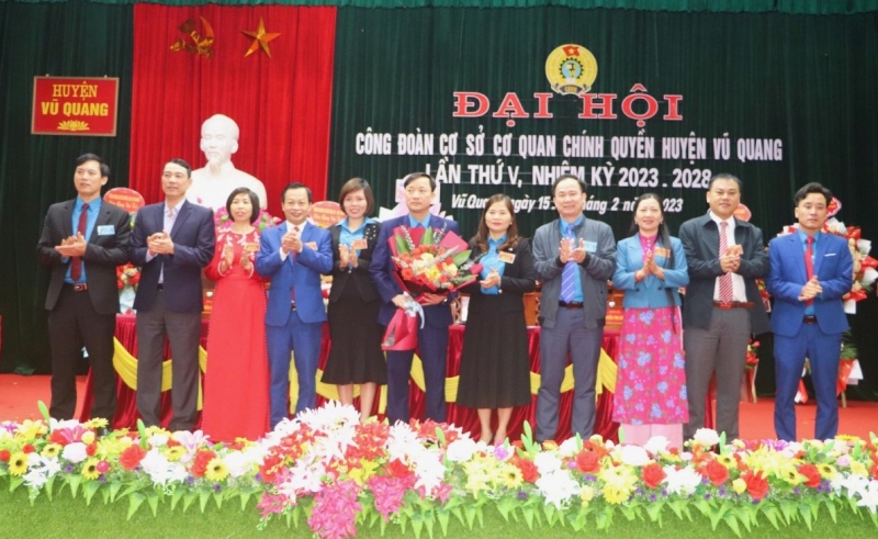 Vũ Quang: Đại hội điểm Công đoàn cơ sở cơ quan Chính quyền huyện, nhiệm kỳ 2023 - 2028